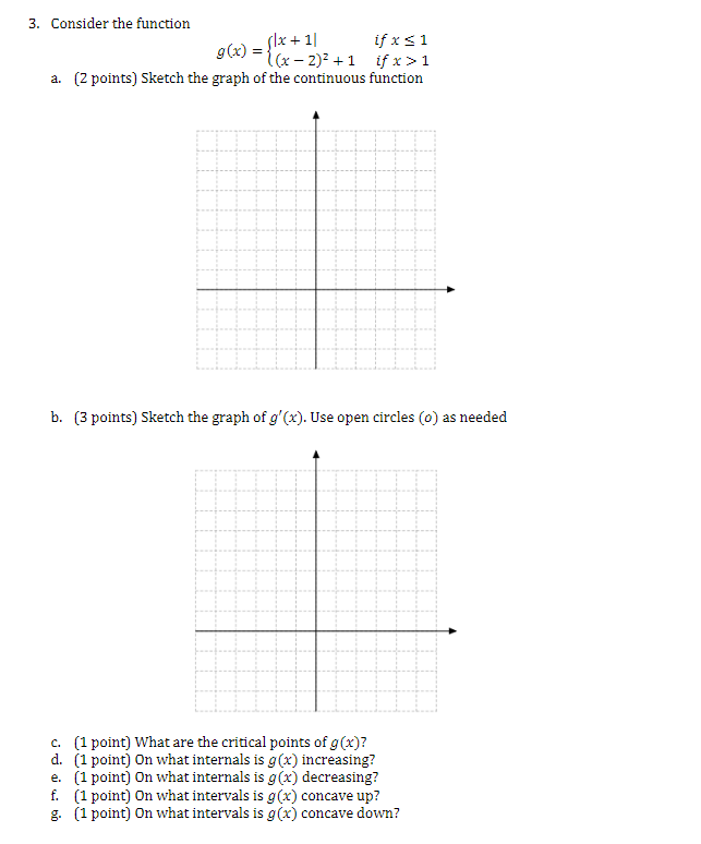 Solved 3. Consider the function x +11 if x