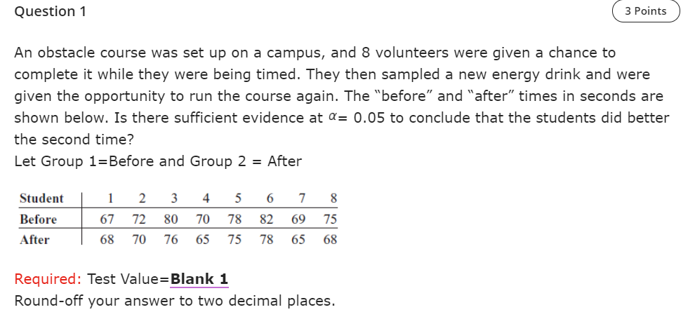 Solved Hello Kindly Please Help Me With This Statistics Chegg Com