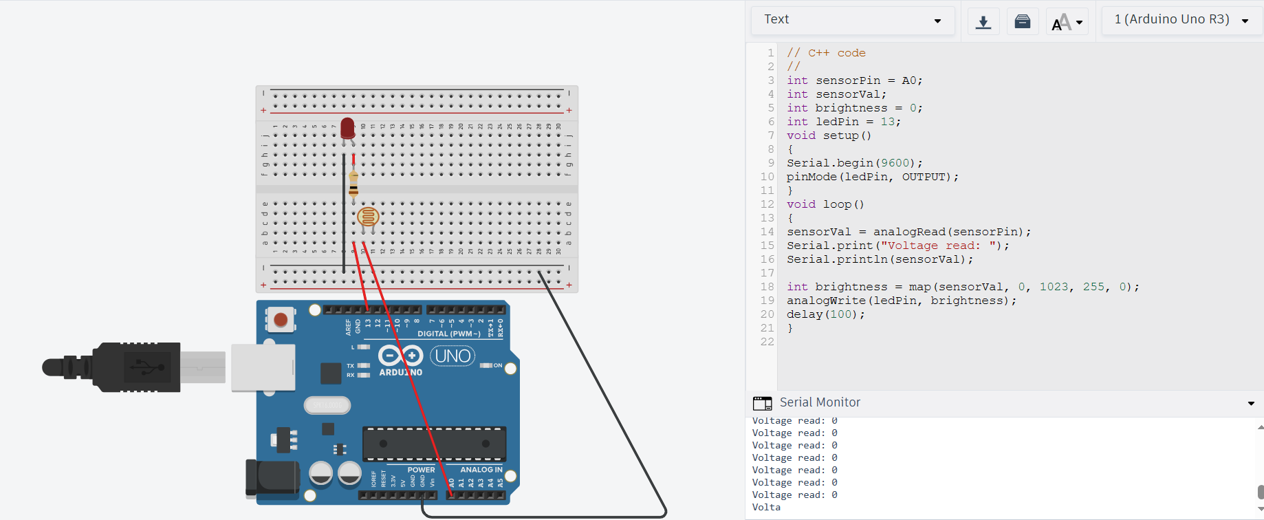 Solved Q1. First read the Photocell/Thermistor section in | Chegg.com