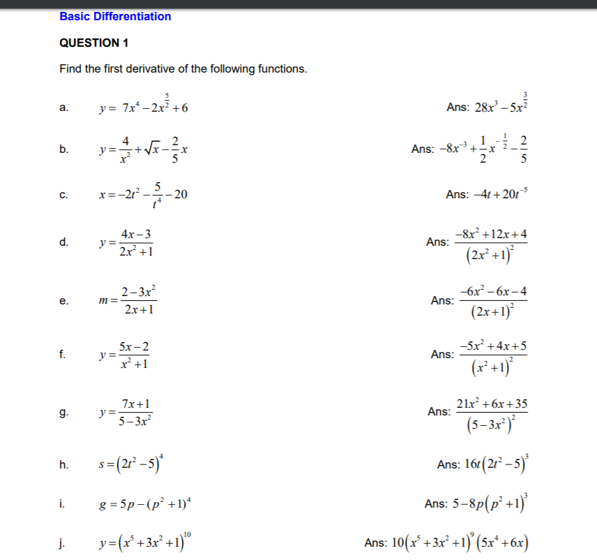 Solved Can Someone Help Me With This Basic Differentiation Chegg Solved Can Someone Help Me With This Basic Differentiation Chegg