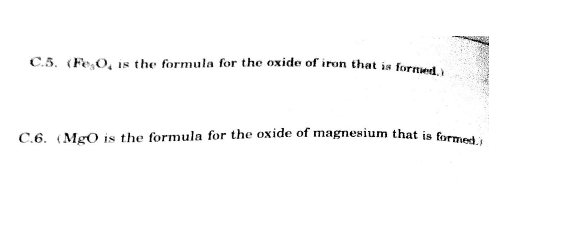 Solved 1. Write word equations for the chemical reactions