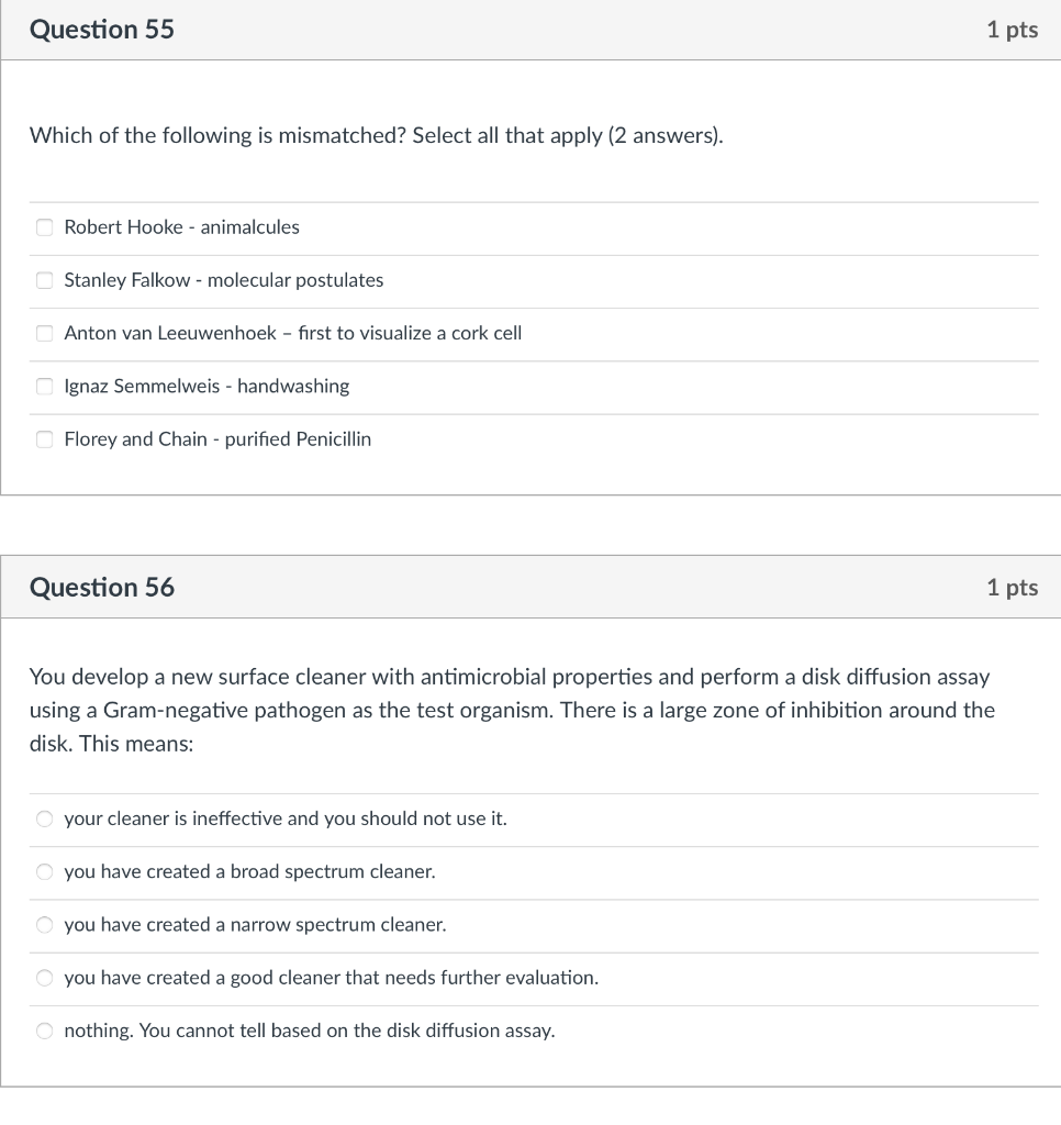 Solved Question 53 Nutrients can be concentrated from dilute