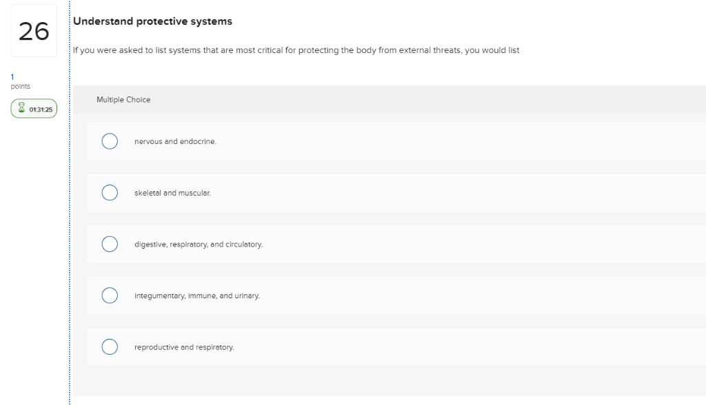Solved 26 understand protective ystms If you were asked to | Chegg.com