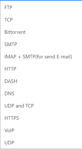 the http application layer protocol utilizes the tcp transport layer protocol