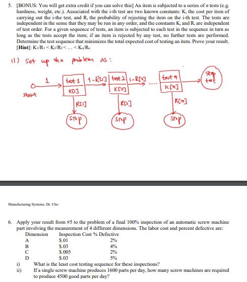 Solved 5. [BONUS: You will get extra credit if you can solve | Chegg.com