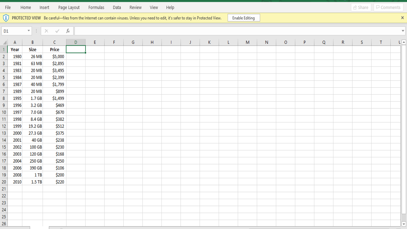 Solved Application Exercises 3-21. EXCEL APPLICATION: | Chegg.com