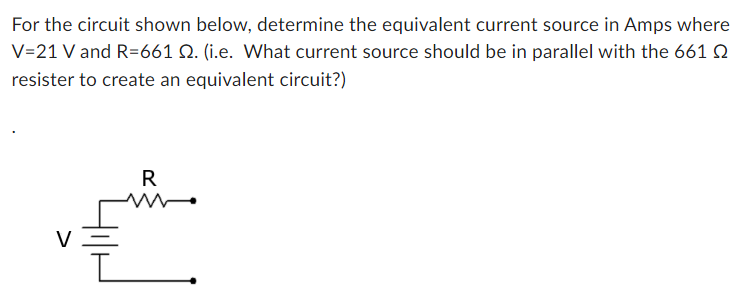 Solved For The Circuit Shown Below, Determine The Equivalent | Chegg.com