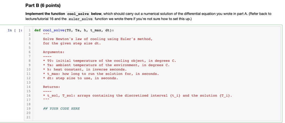 Solved (Adapted from Langtangen E.12) We all know about | Chegg.com
