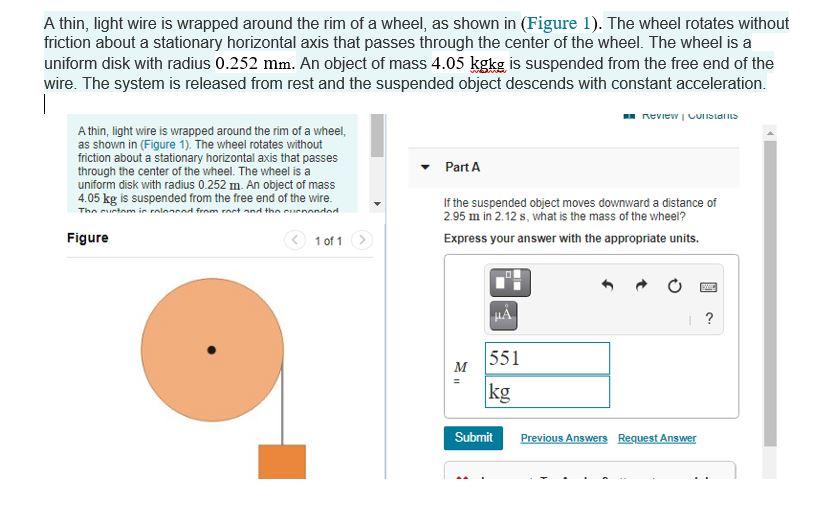solved-a-thin-light-wire-is-wrapped-around-the-rim-of-a-chegg