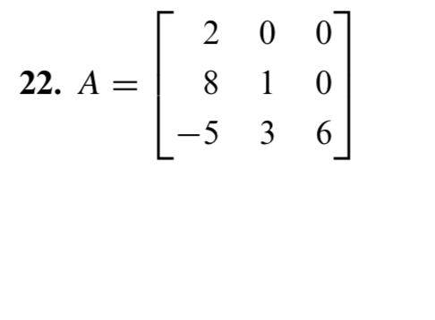 Solved In Exercises 19–23, decide whether the matrix is | Chegg.com