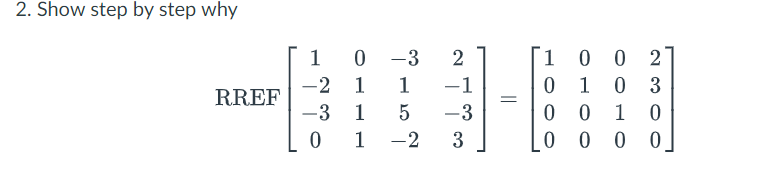 Solved 2. Show step by step why | Chegg.com