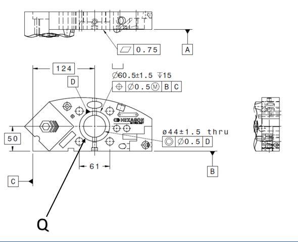 Consider the drawing below. All dimensions are in | Chegg.com
