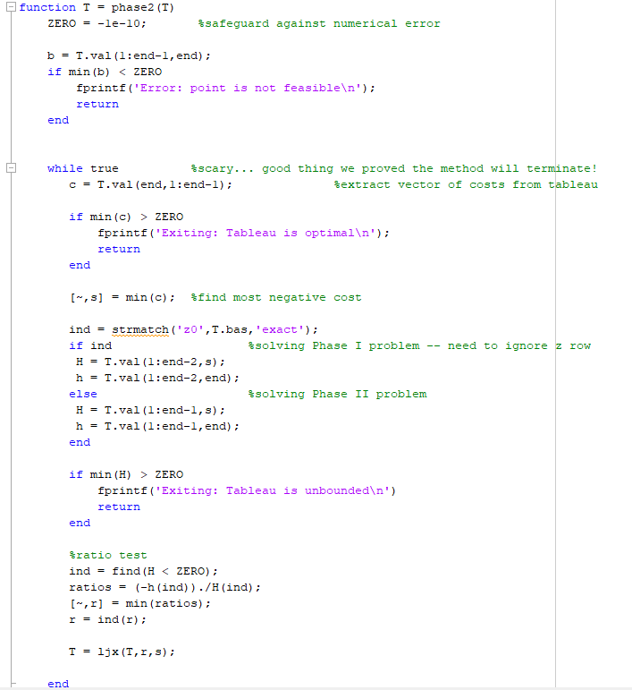 How do I edit the phase 2 code to apply the dual | Chegg.com