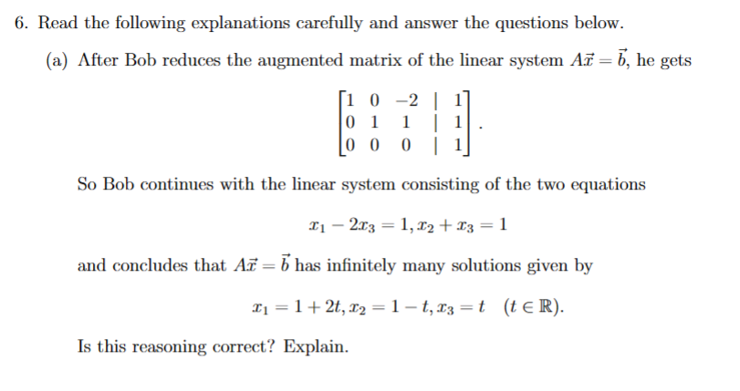 Solved Read The Following Explanations Carefully And Answer Chegg Com