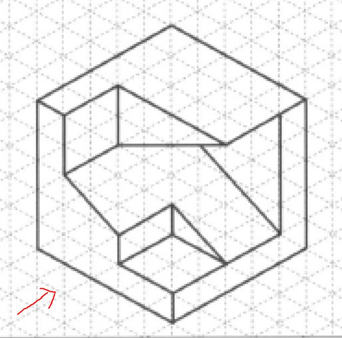 Solved Draw Top view, Front View and Right View. | Chegg.com