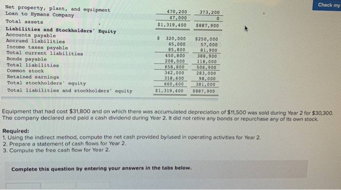 Solved Help Sa Problem 13-10 Prepare a Statement of Cash | Chegg.com