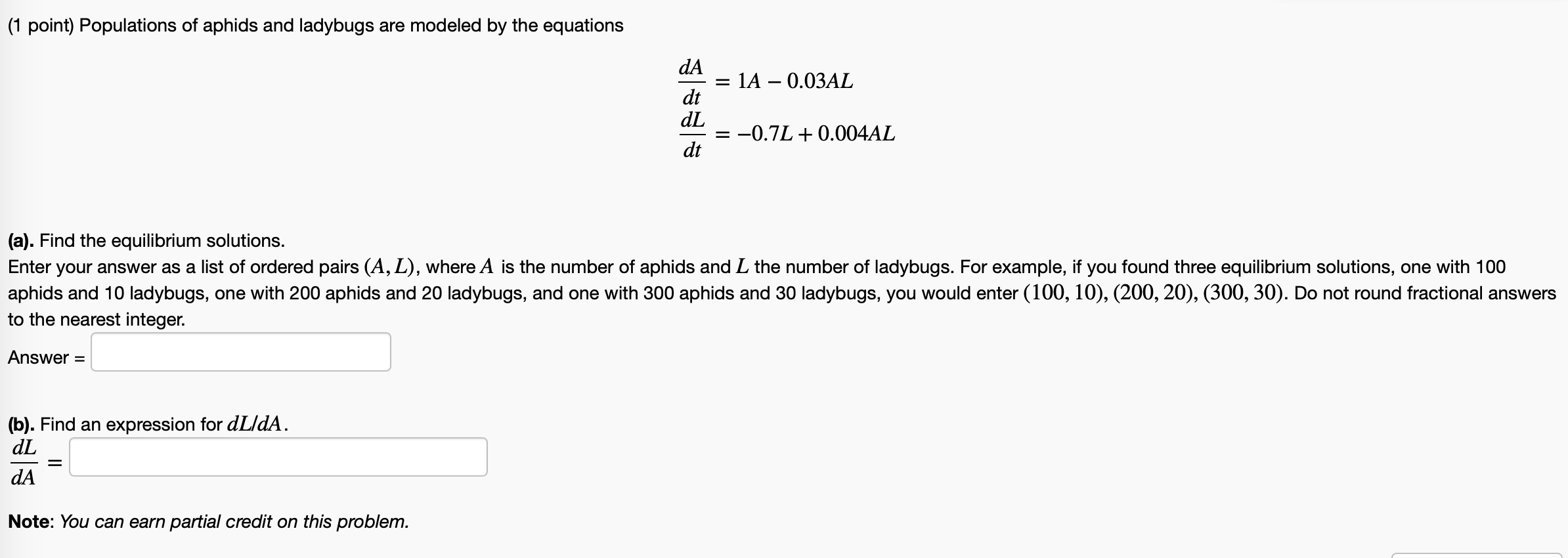 Solved Problem 1. (1 point) Suppose that a population | Chegg.com