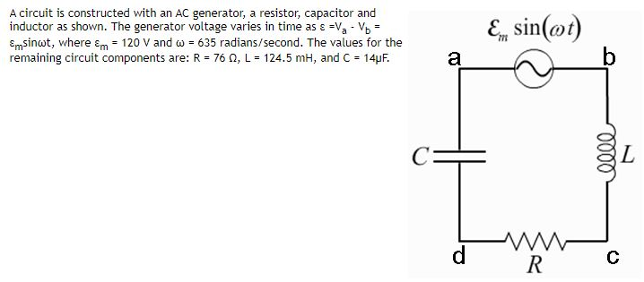 Solved 1)What is Z, the impedance of the circuit? ____Ω 2) | Chegg.com
