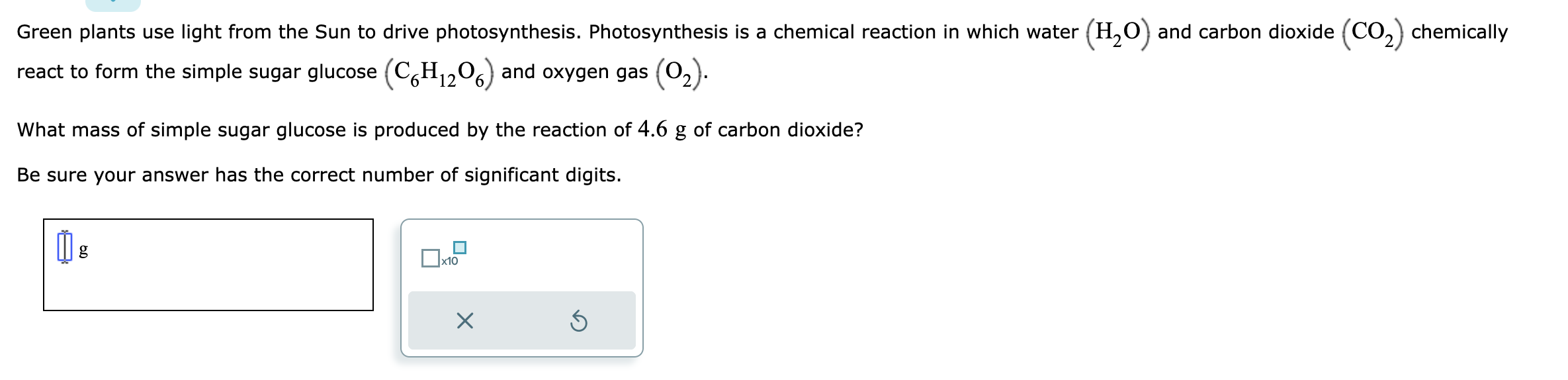Solved Green plants use light from the Sun to drive