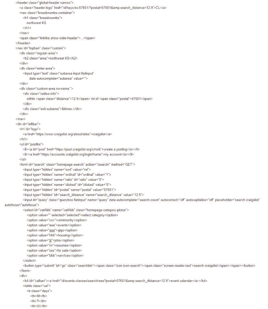 Solved craigslist hays KS 67601 jobs,