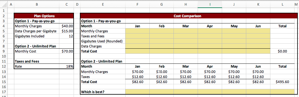 Calculate megabytes clearance