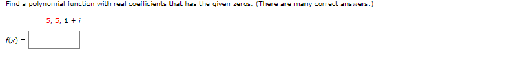 Solved 5,5,1+i | Chegg.com