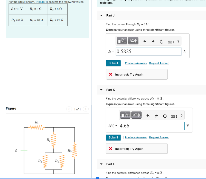 Solved Resistors For The Circuit Shown. (Figure 1) Assume | Chegg.com