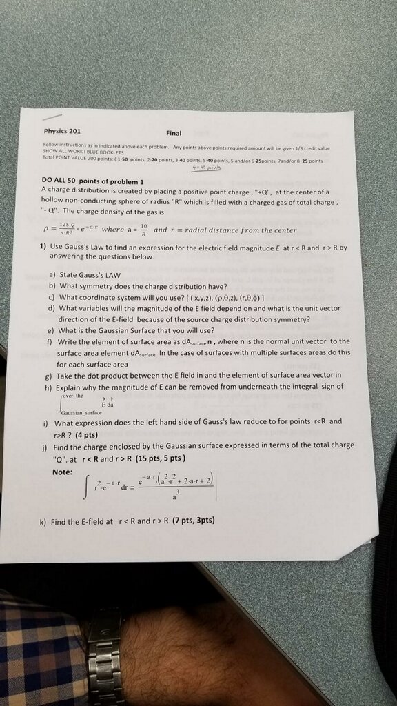 Solved Physics 201 Final Follow instructions as in indicated | Chegg.com