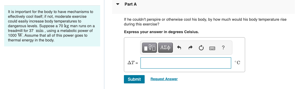 Solved Part AIt is important for the body to have mechanisms | Chegg.com