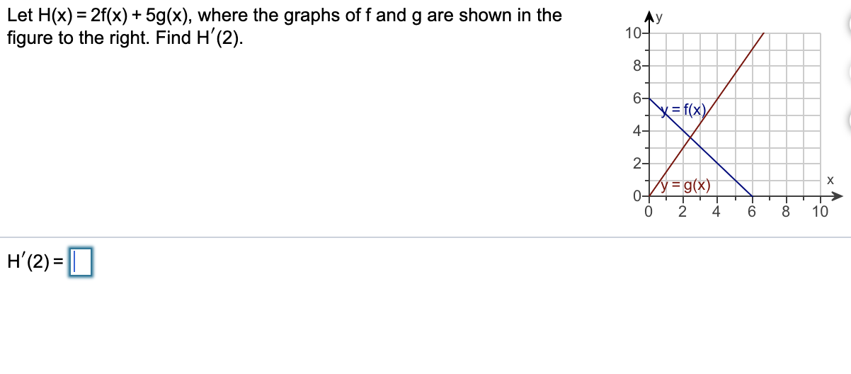 Solved Let H x 2f x 5g x Where The Graphs Off And G Chegg solved-let-h-x-2f-x-5g-x-where-the-graphs-off-and-g-chegg