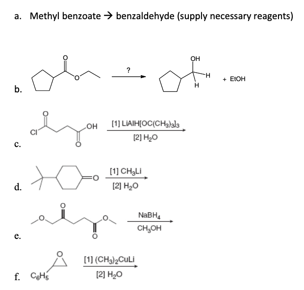 Solved 1. Complete the following simple synthesis 2. | Chegg.com