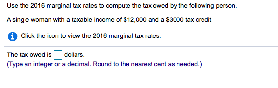 solved-use-the-2016-marginal-tax-rates-to-compute-the-tax-chegg