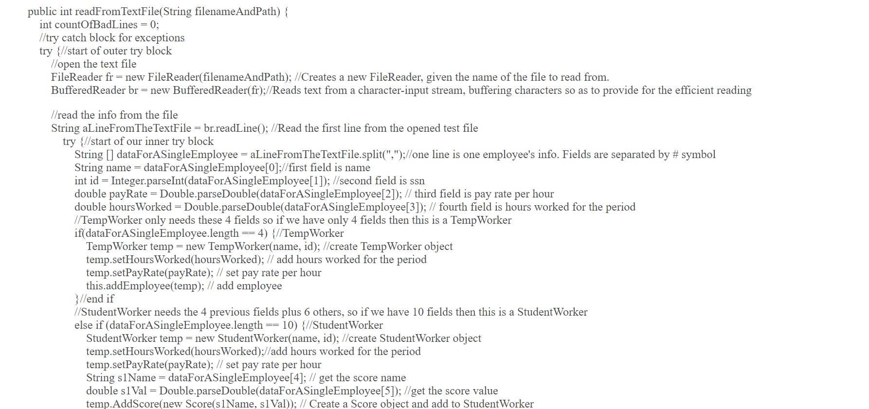 Solved I have this java programming lab that I started but | Chegg.com