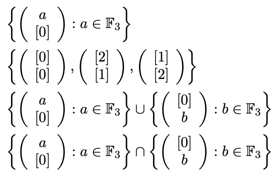 Show If Each Is A Subspace Of The 9 Point Vector Chegg Com