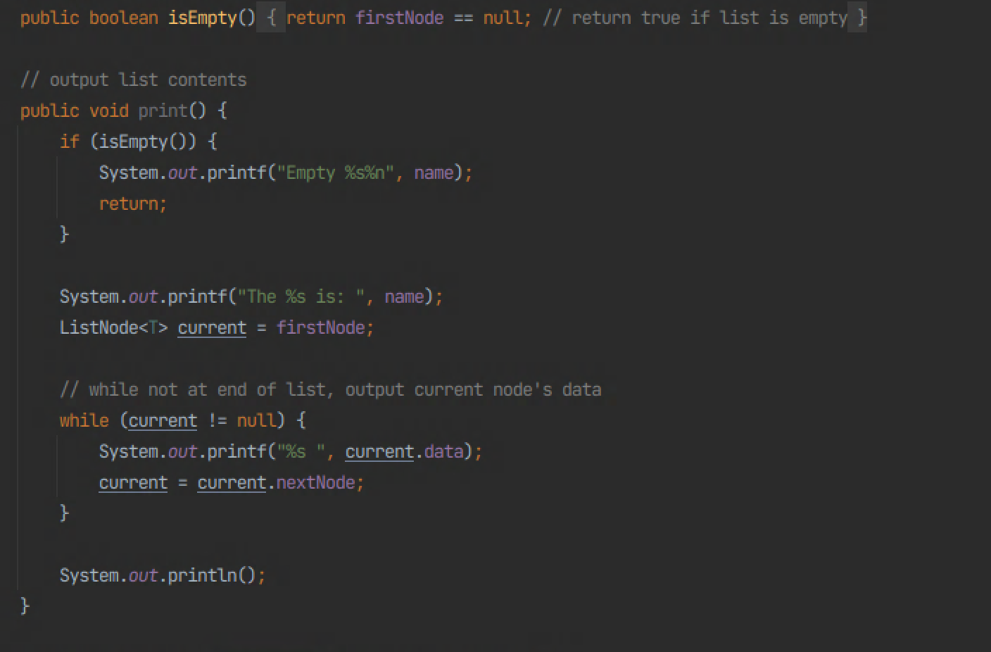 Solved using Java This is what I have for my driver class so | Chegg.com