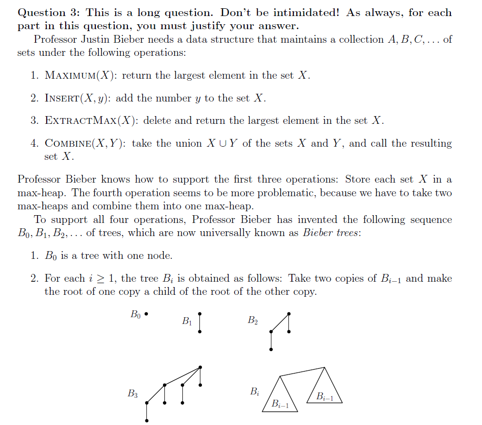 Solved Question 3: This is a long question. Don't be | Chegg.com