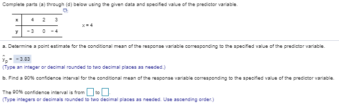 solved: measure to decrease actual value for all... Solved Complete parts (a) through (a) below using the given | Chegg.com
