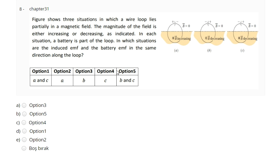 Solved Figure shows three situations in which a wire loop | Chegg.com