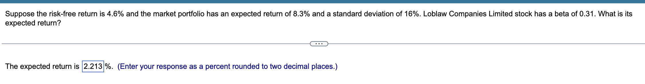 Solved I NEED ONLY ANSWER ASAPSuppose the risk-free return | Chegg.com