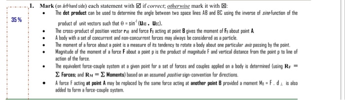 solved-1-mark-on-lefthand-side-each-statement-with-if-chegg