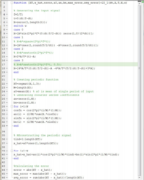 Solved (Problem 1) Modify the MATLAB function and testbench | Chegg.com