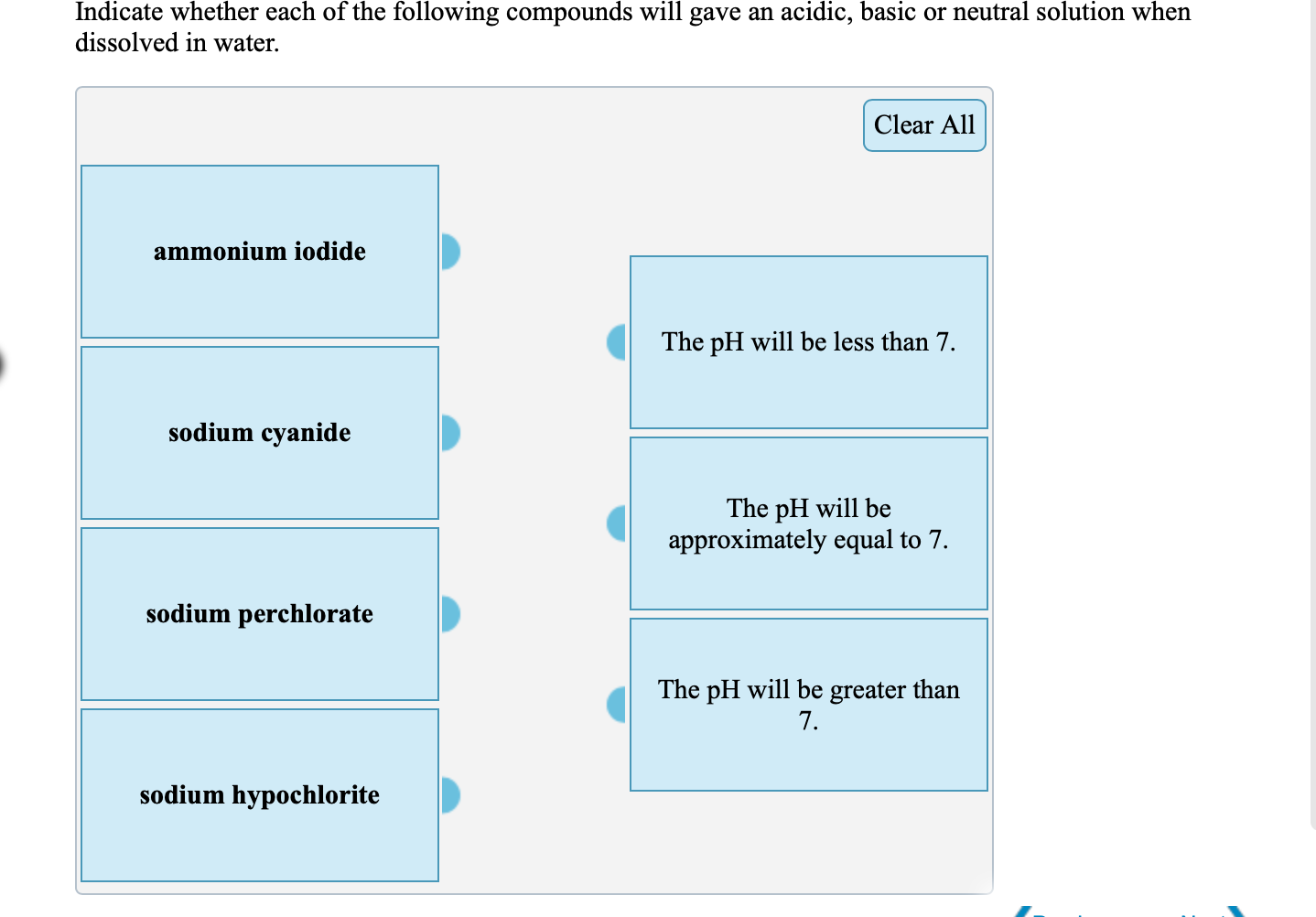 Solved Indicate whether each of the following compounds will | Chegg.com