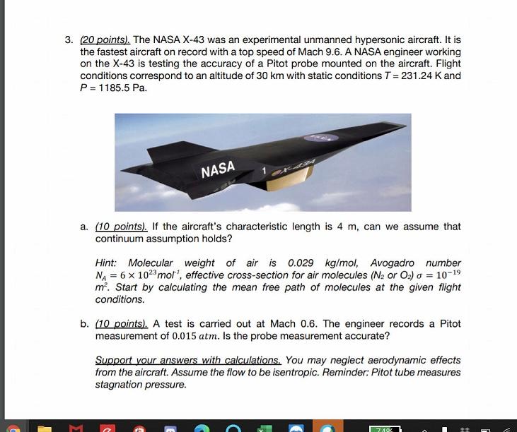 nasa hypersonic flight