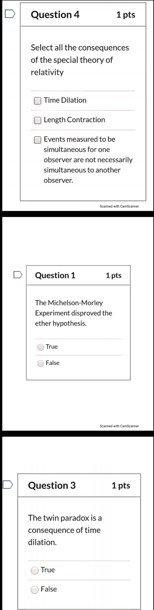 Solved Question 4 1 pts Select all the consequences of the | Chegg.com