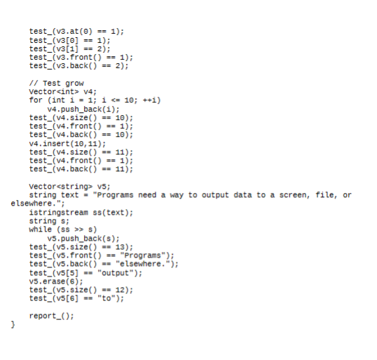 Solved Lab: Vector Template cS2370 Background In Project 4 | Chegg.com