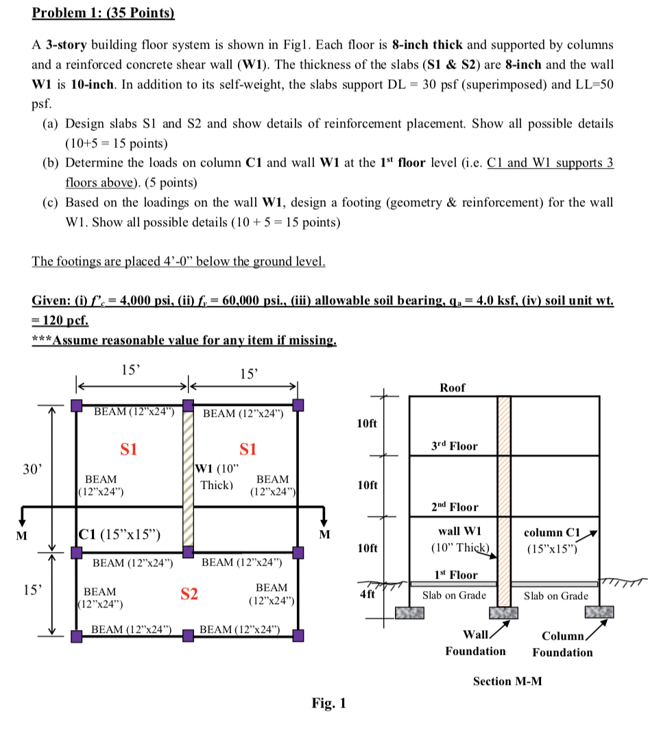 solved-a-3-story-building-floor-system-is-shown-in-fig1-chegg