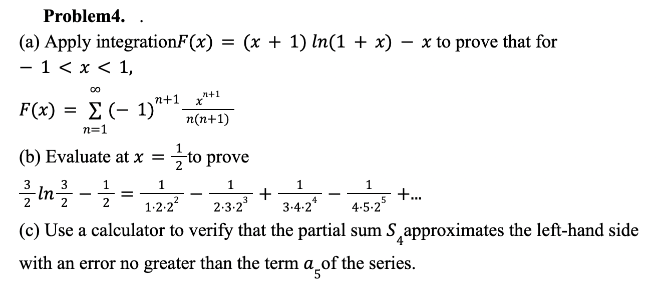 integration of ln x from 1 to e