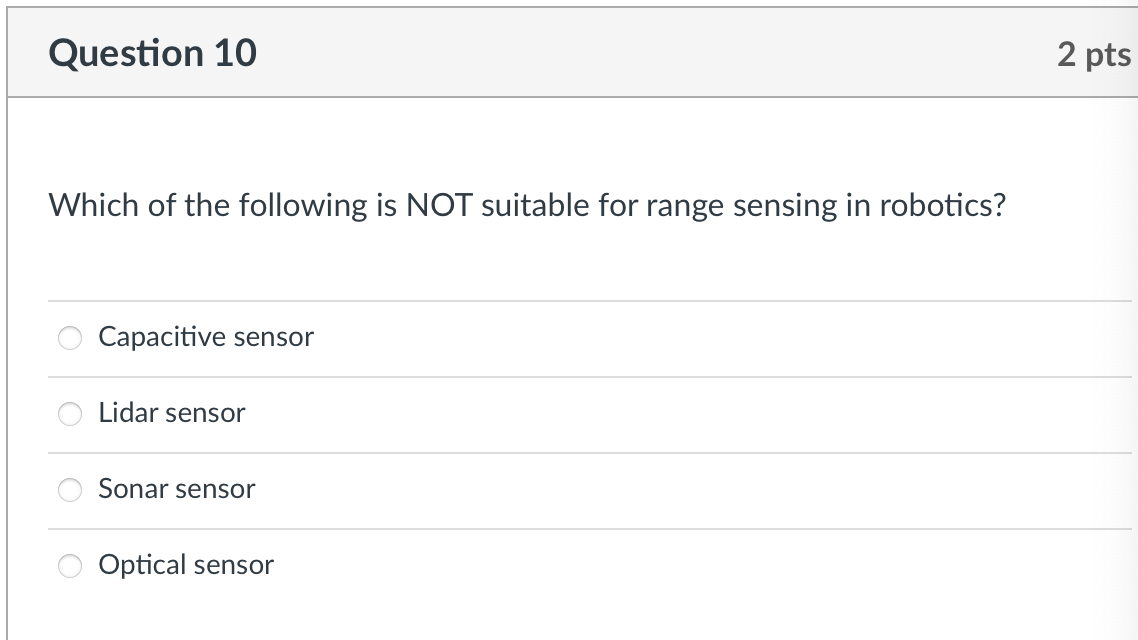 Solved Question 6 2 pts When a robot is moving in a flat | Chegg.com