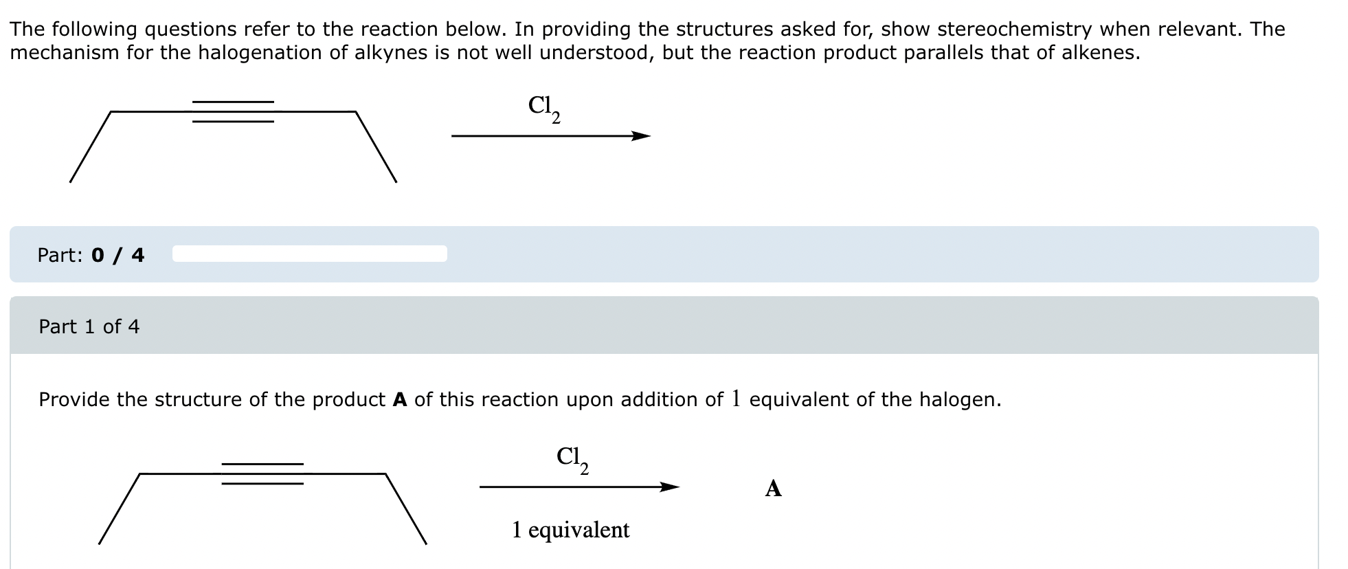 Solved The following questions refer to the reaction below. | Chegg.com