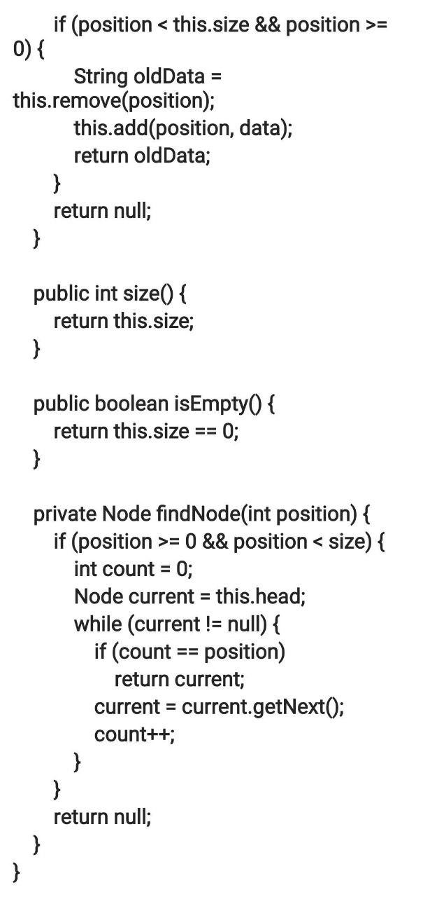 Solved SimpleLinkedListUtils Now that we have a working | Chegg.com